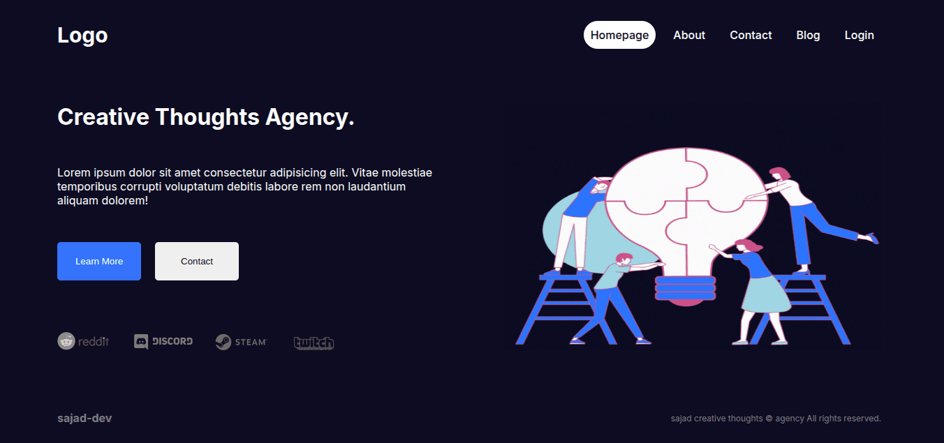 Mad Thoughts – Full-Stack Blogging Platform